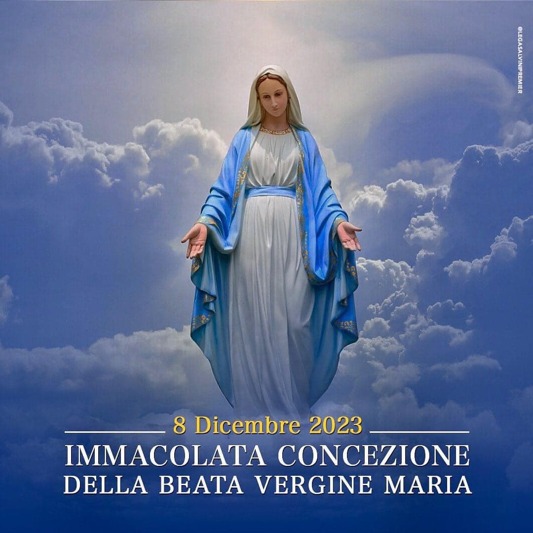 La Festa dell'Immacolata Concezione è un simbolo di purezza e speranza. Possa questa giornata portare pace e amore a tutti.