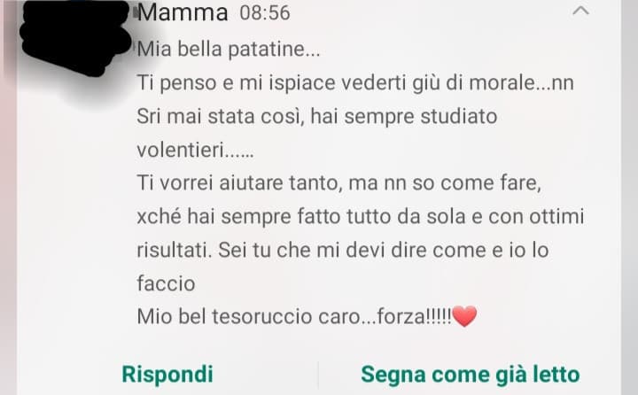 Adoro mia mamma..