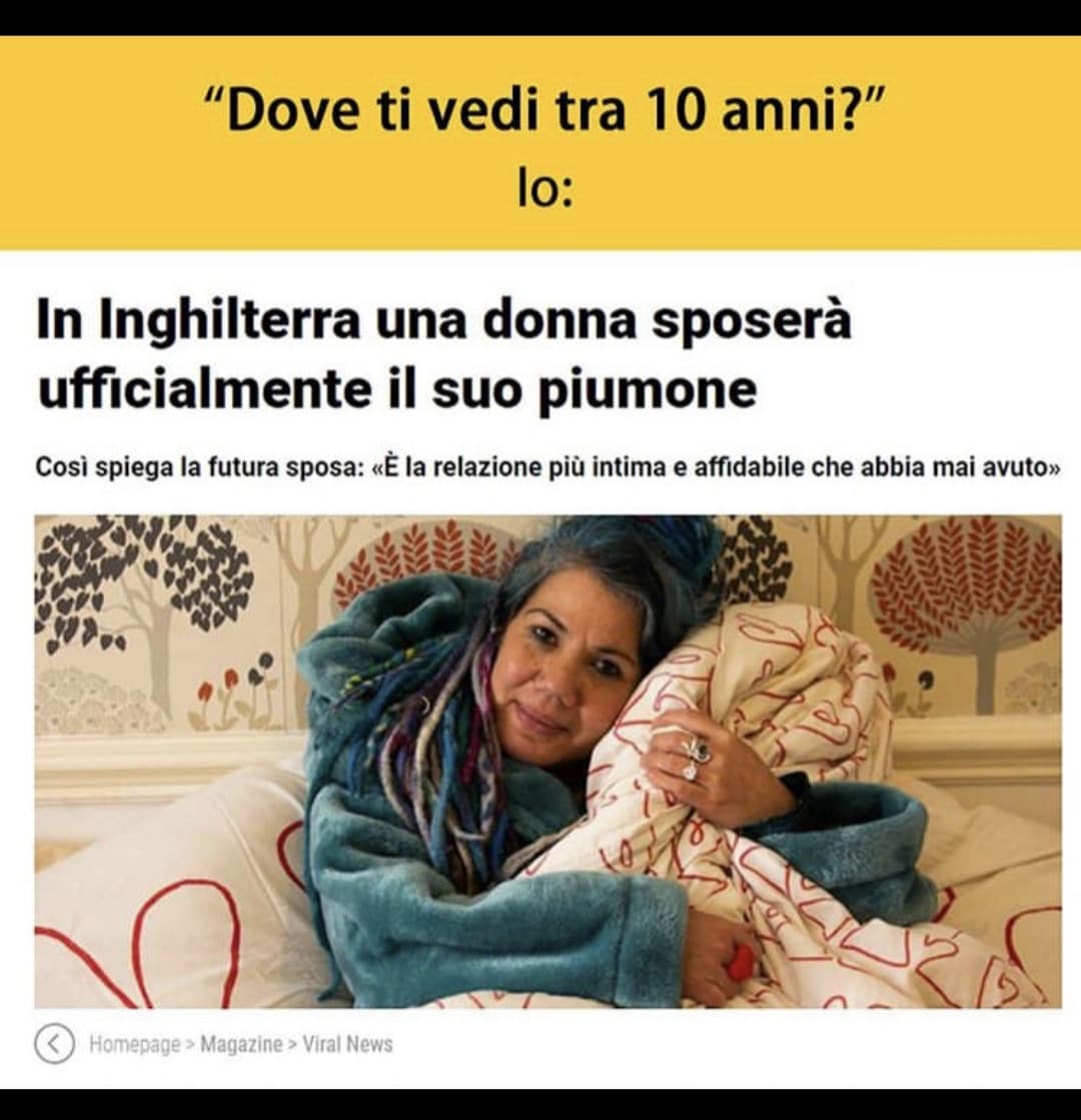 Questa probabilmente sarò io??