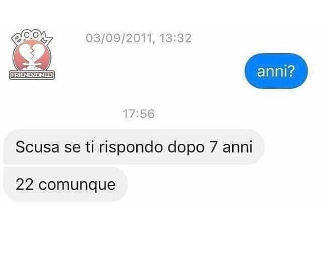 Meglio tardi che mai...