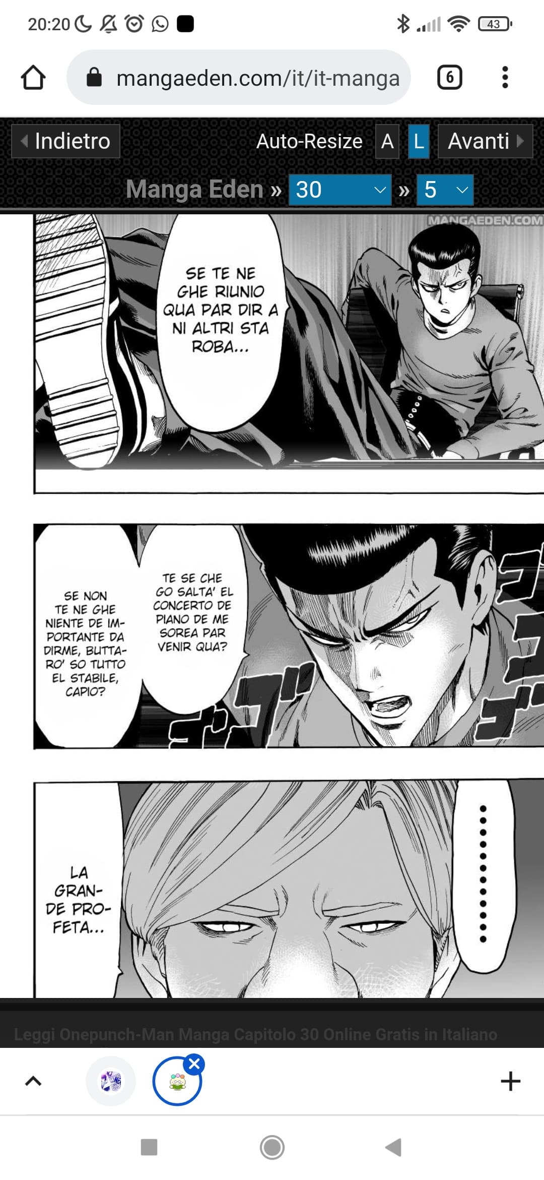 Ok, sto leggendo il manga di one punch man perché si, ma...