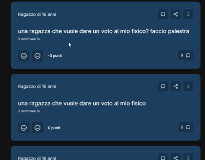 Secondo voi avranno avuto i loro (o i suoi probabilmente) voti al fisico? Ma soprattutto sarà soddisfatto?