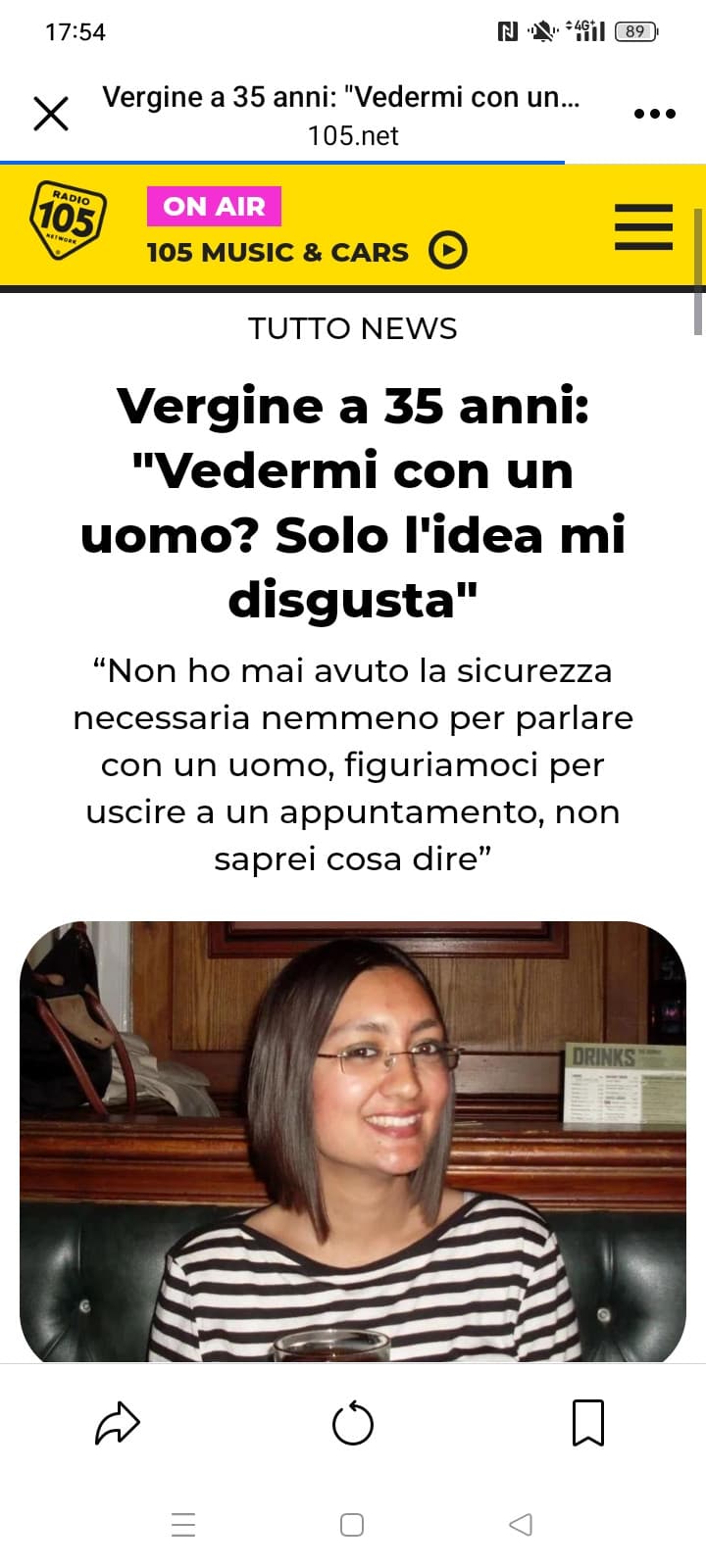 Se vedete una "Donna di 35 anni" su Insegreto, sarà sicuramente lei