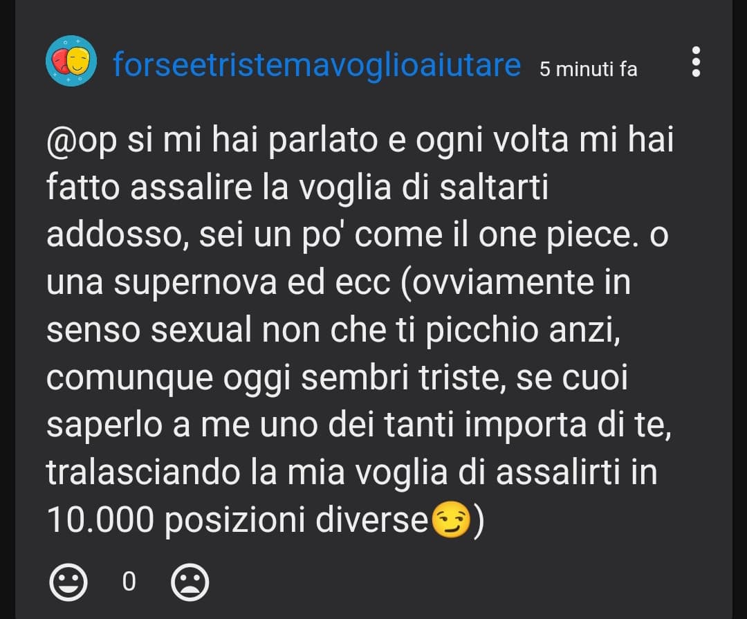 pov gulam é tornato e vai a vedere tra i suoi commenti