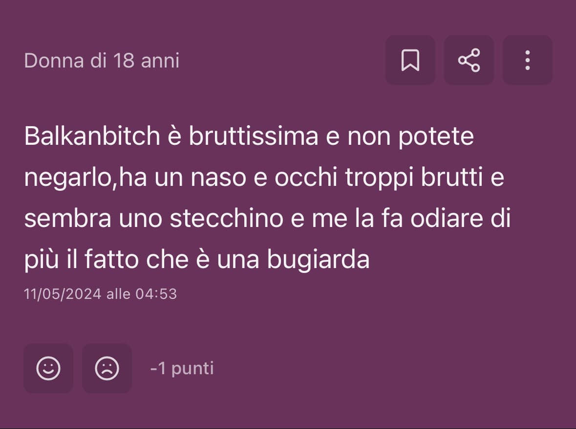 Vorrei tanto capire come fa la gente ad essere così cattiva senza motivo 