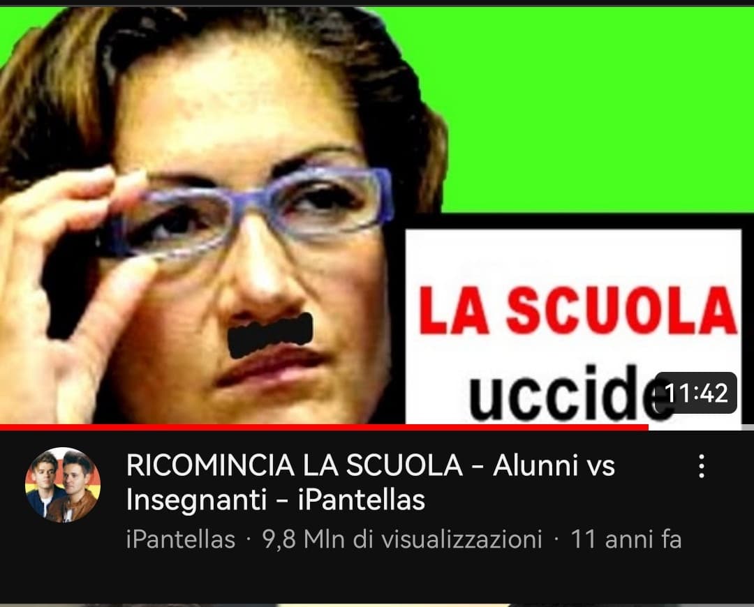 È arrivato anche oggi quel periodo dell'anno, e come da tradizione mi rivedrò questo video