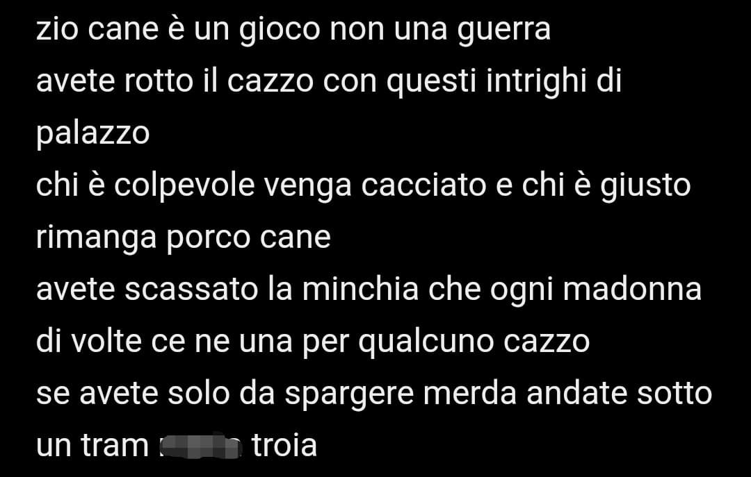 Mi ritiro dalla politica insegretina a tempo indeterminato. Descrizione