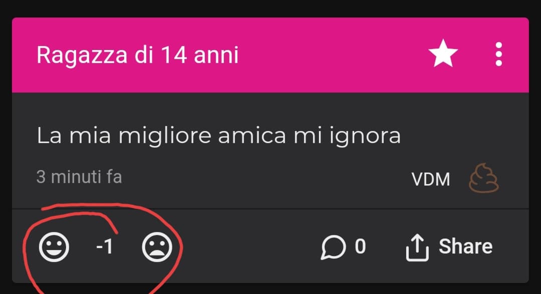 Cosa ho detto di male?