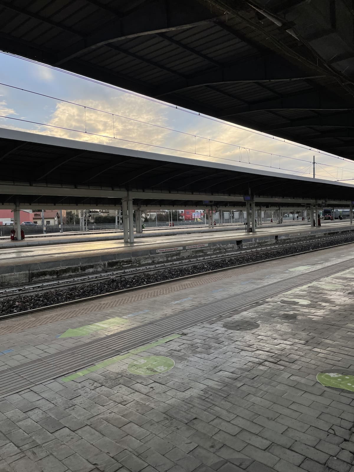 Classica situazione in stazione 