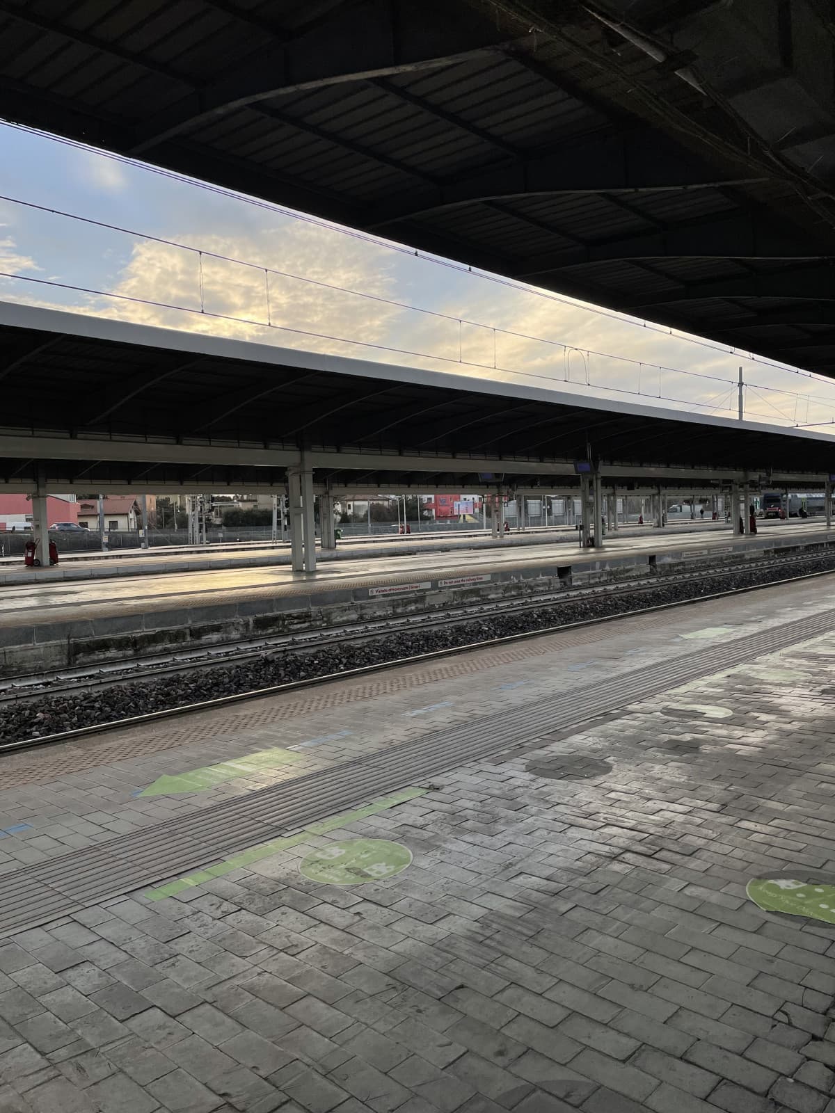 Classica situazione in stazione 