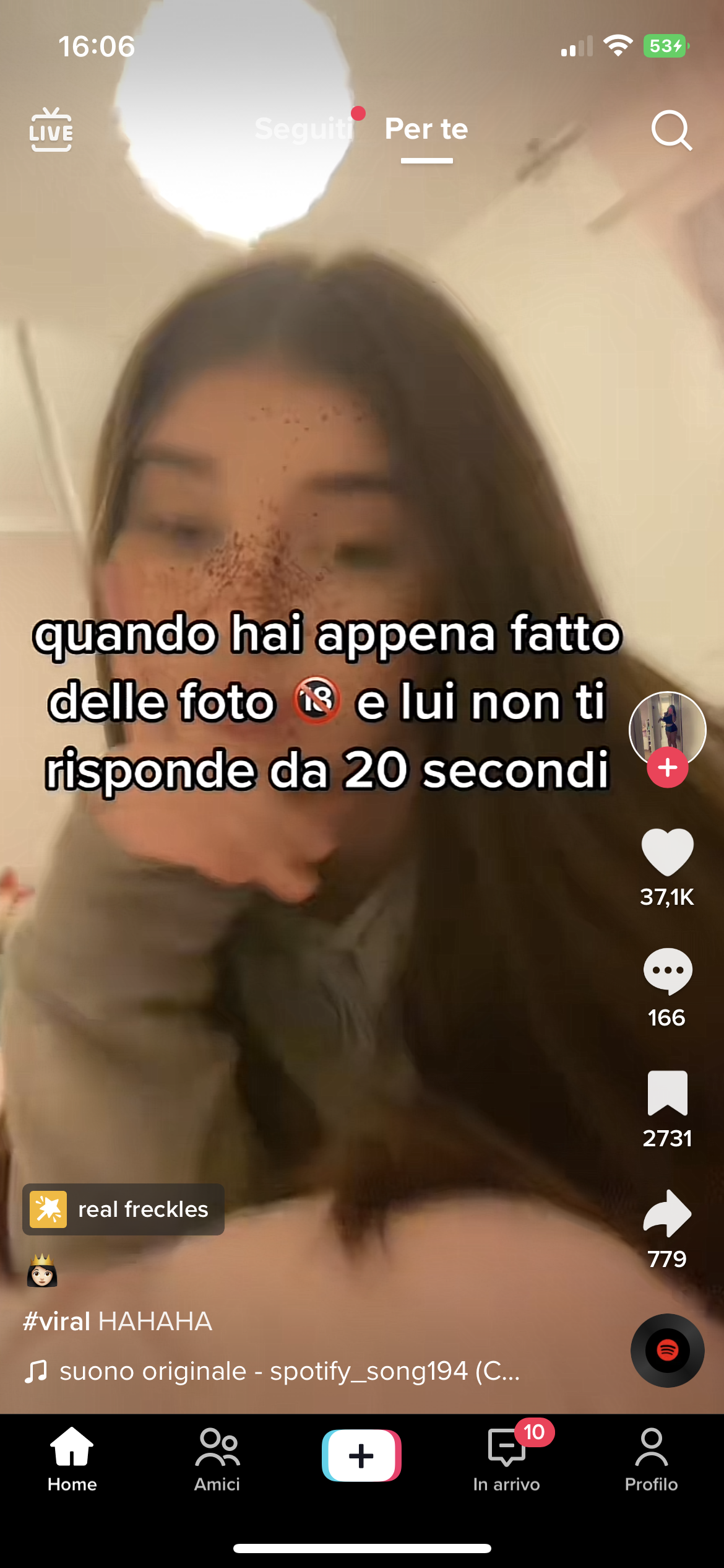 sensazione migliore non c’è