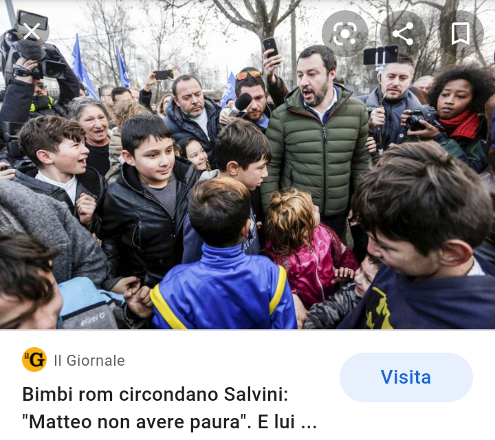 Salvini e zingaretti