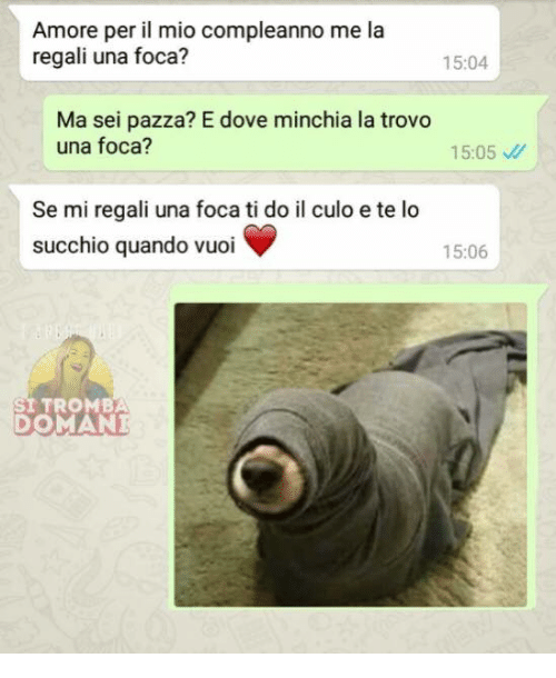 Per te questo ed altro ?