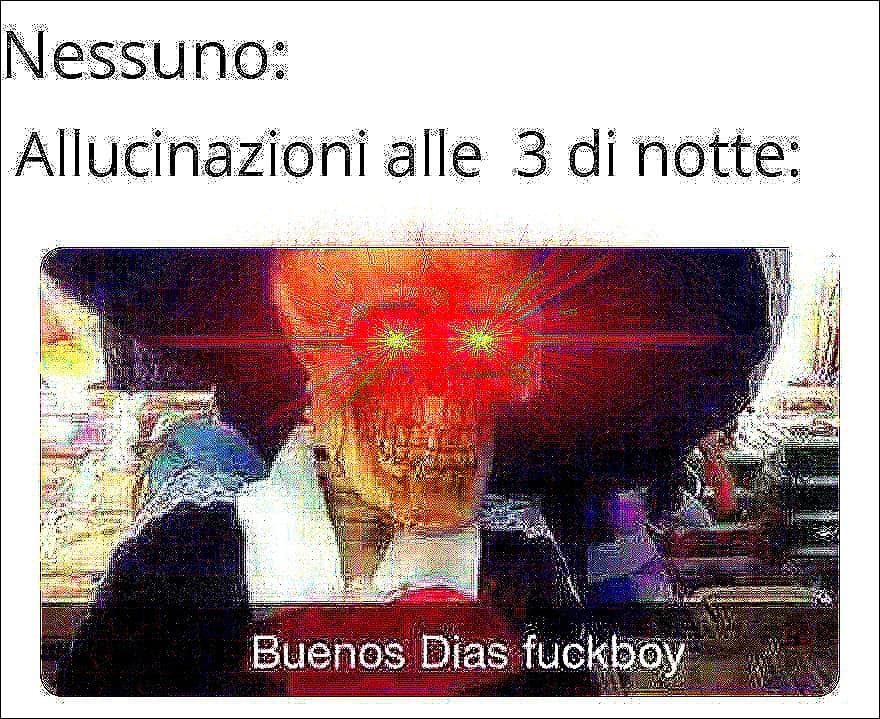 Io stanotte vedevo le cose muoversi