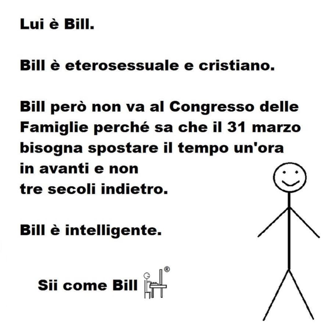 Sii come Bill!