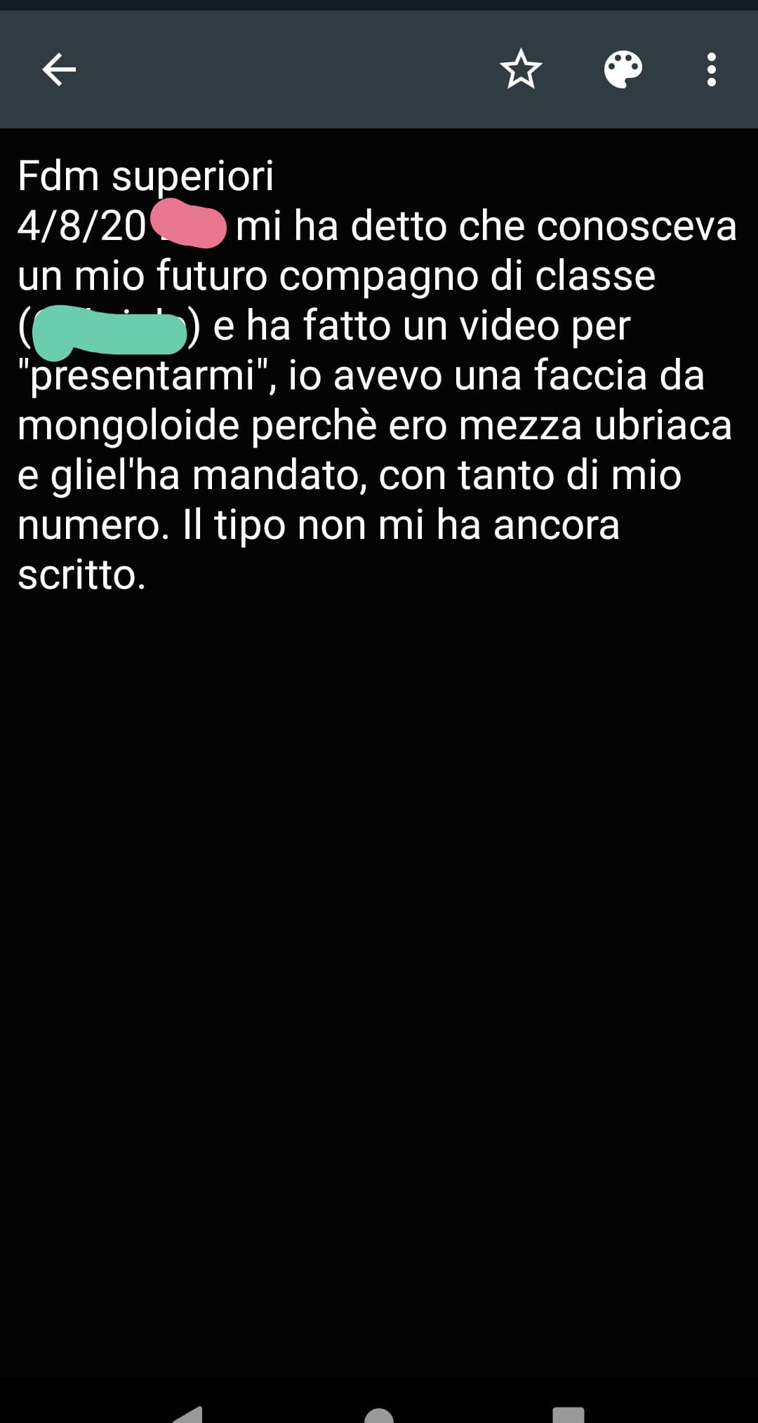 La rubrica @OdioIlGenereUmano perde la dignità continua