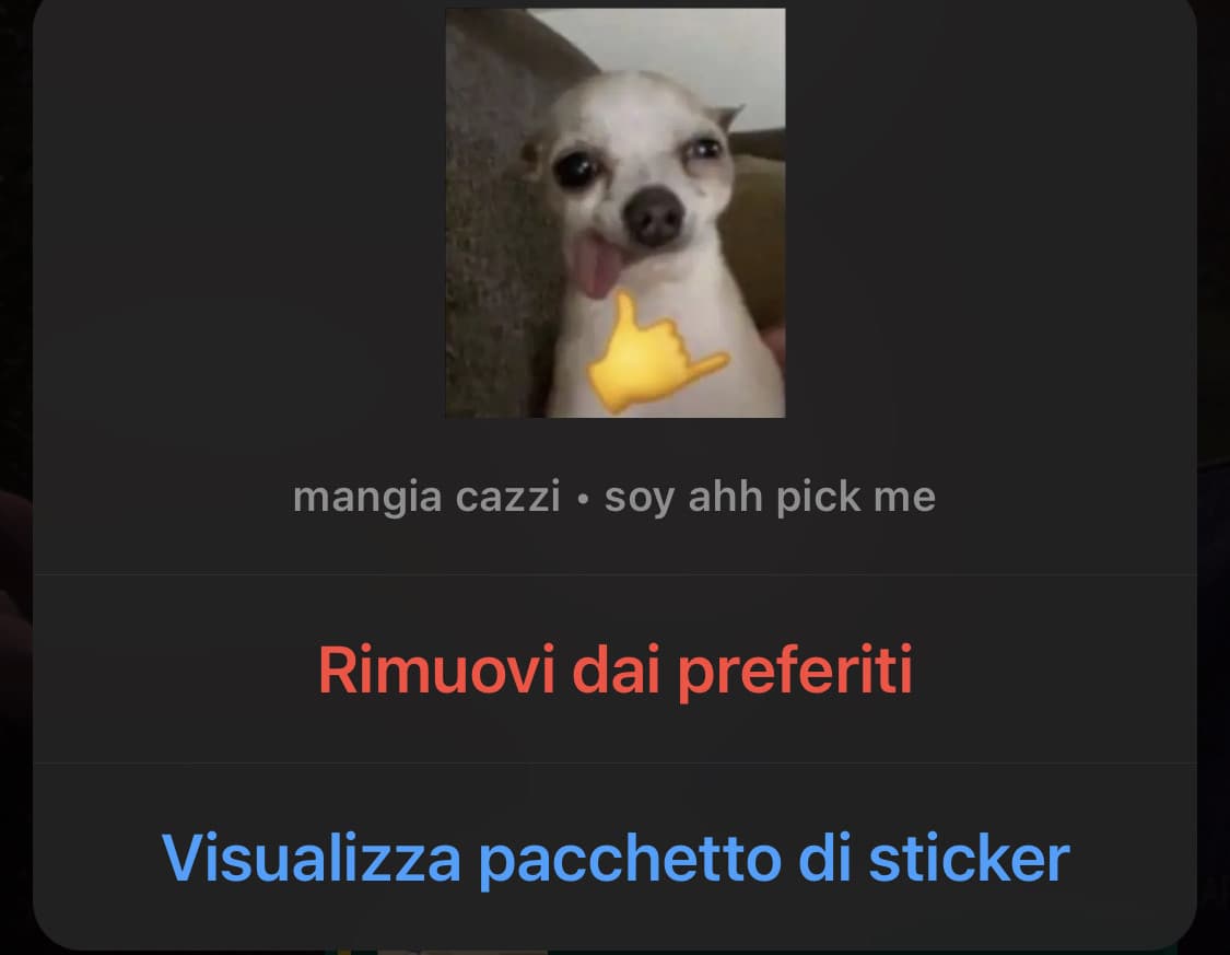 a parte lo sticker stupendo, ma il nome del pacchetto ahahahay. Io non avrei trovato un nome più creativo dai, apprezziamo l’impegno ahahah 