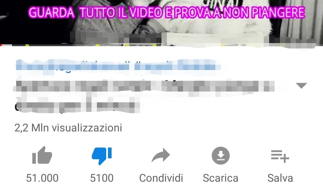 Io riaggiornerei la scritta con" guarda tutto il video e prova a non odiarci visto che siamo delle viziate del cazxo"