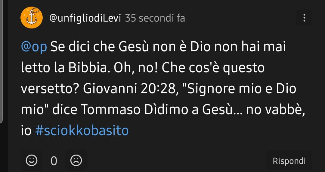 E poi sarei noioso...