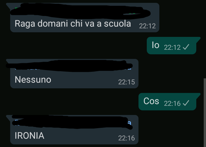 Sono io ritardata o solo io penso che ci sia stata più ironia nelle parole di Hitler quando diceva di voler rendere la razza pura che in quei messaggi