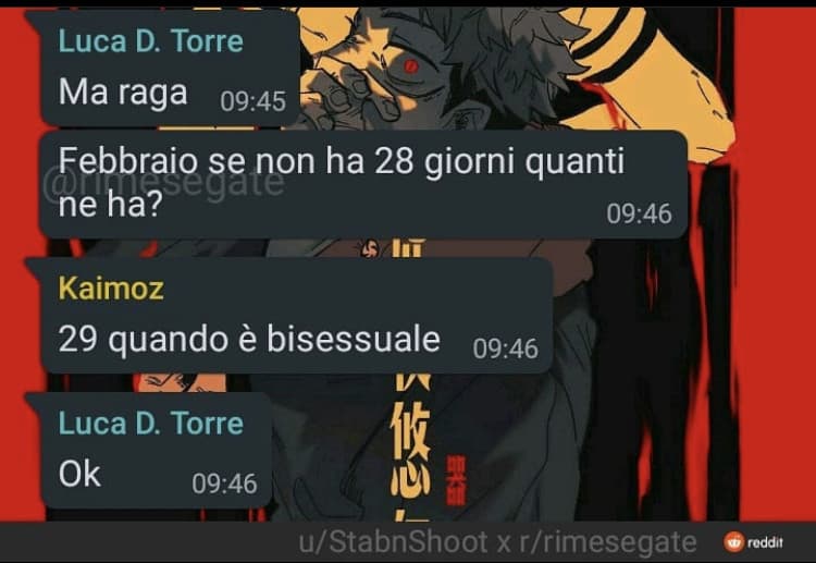 Così, tanto per 