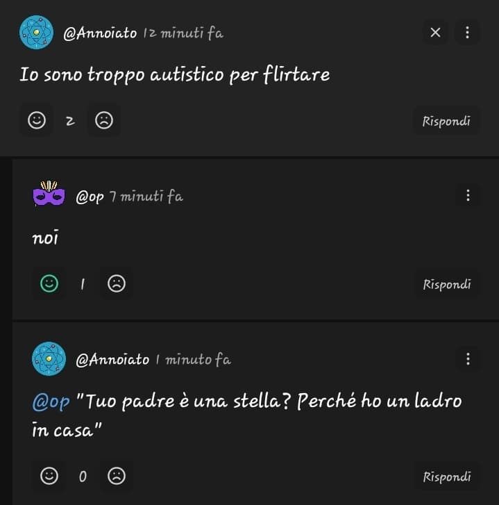 Sono davvero così🤡 