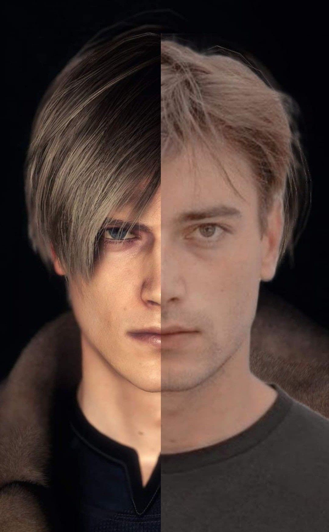 Immagina poter dire "Sono il face model di Leon Kennedy." Ho pure scoperto che al modello non piace molto essere associato a lui.