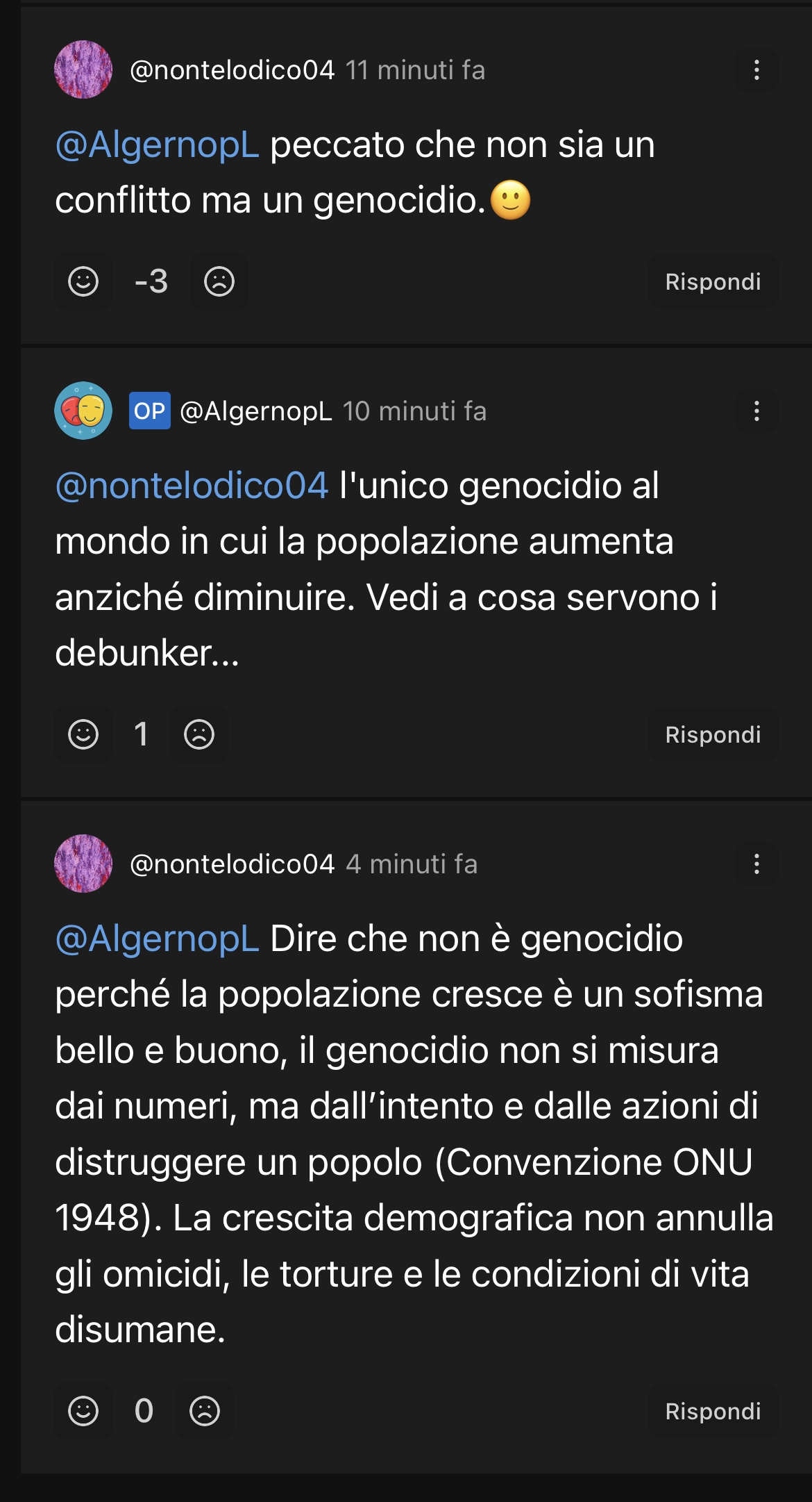 Ma che ragionamento è?