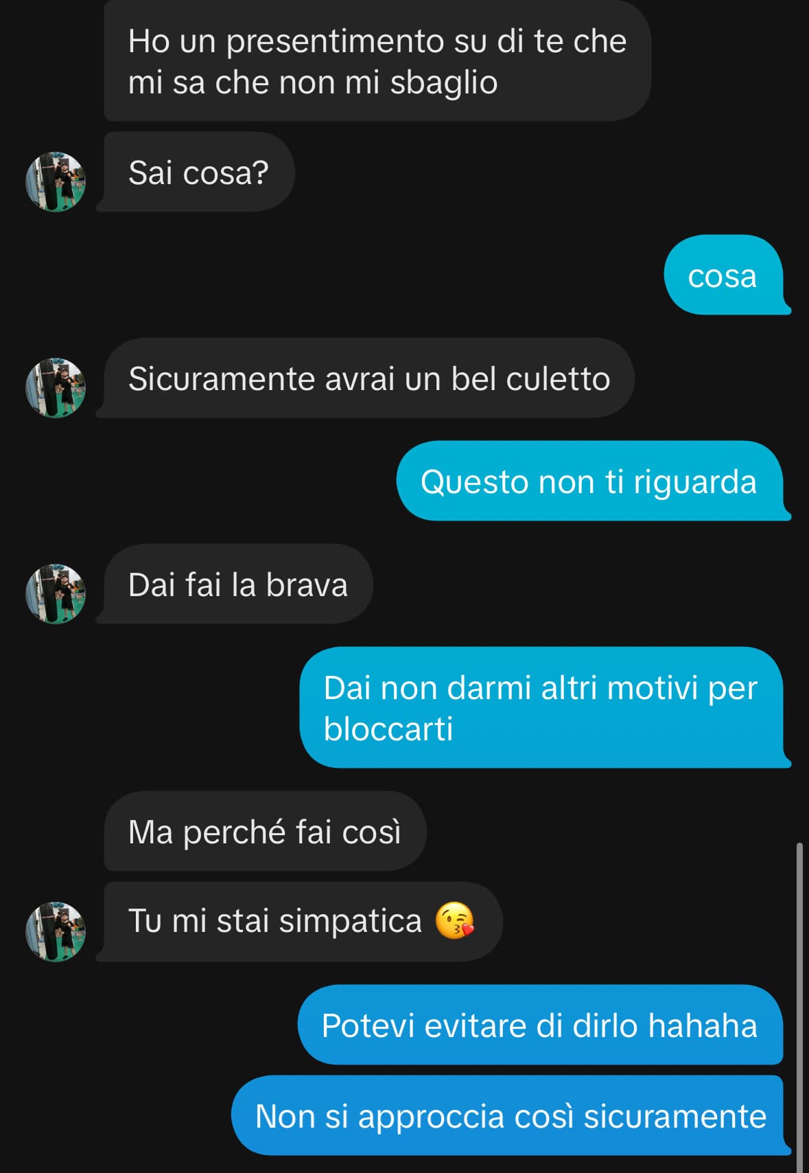 Poi si lamentano se non trovano la tipa 