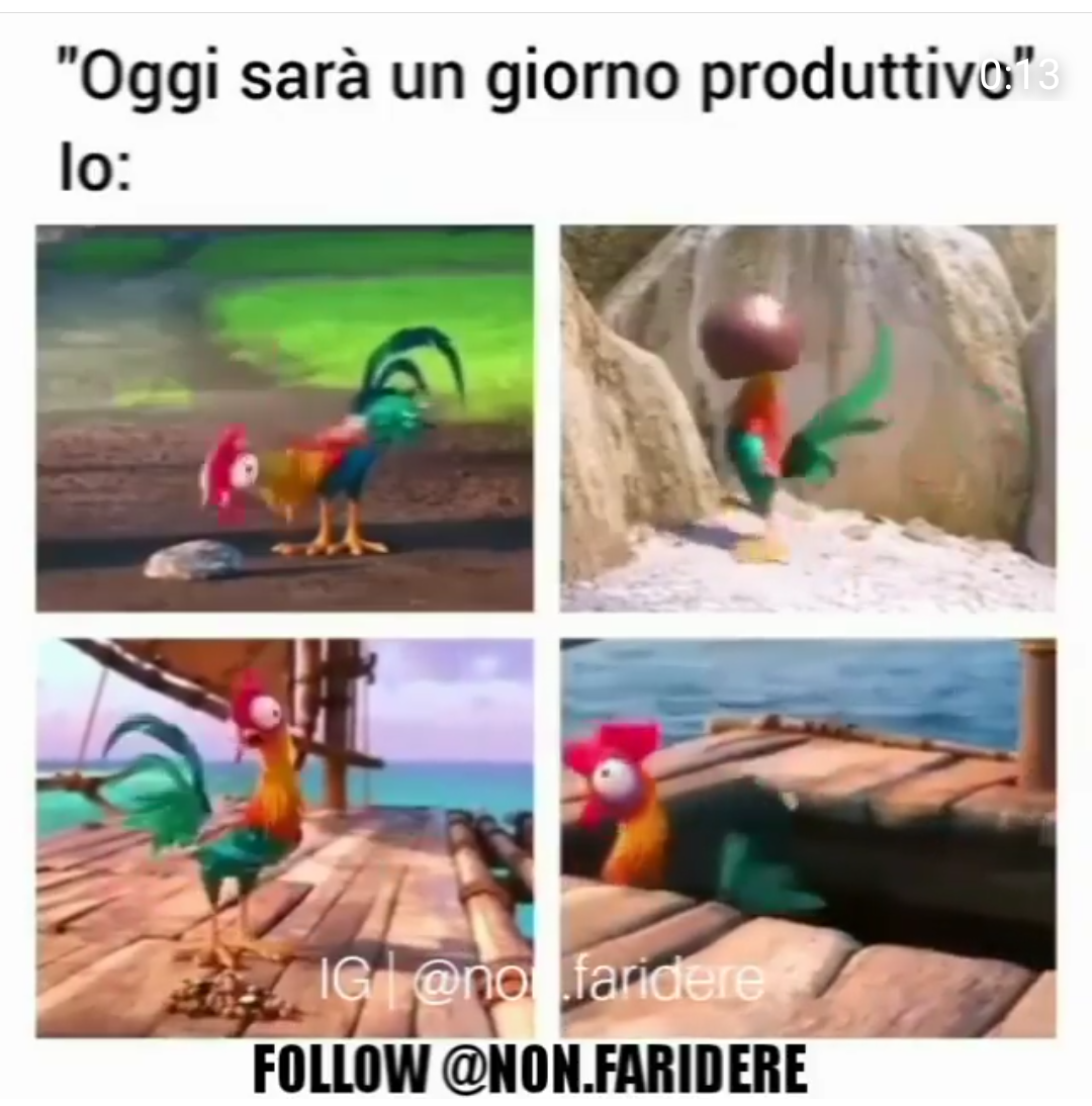 Certo... sarà una giornata produttiva