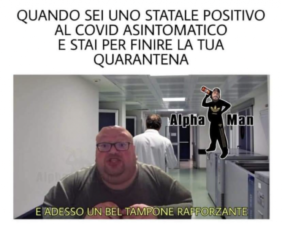 Io passo le mie giornate ad aspettare il suo ritorno (del maestro non del virus eh) 