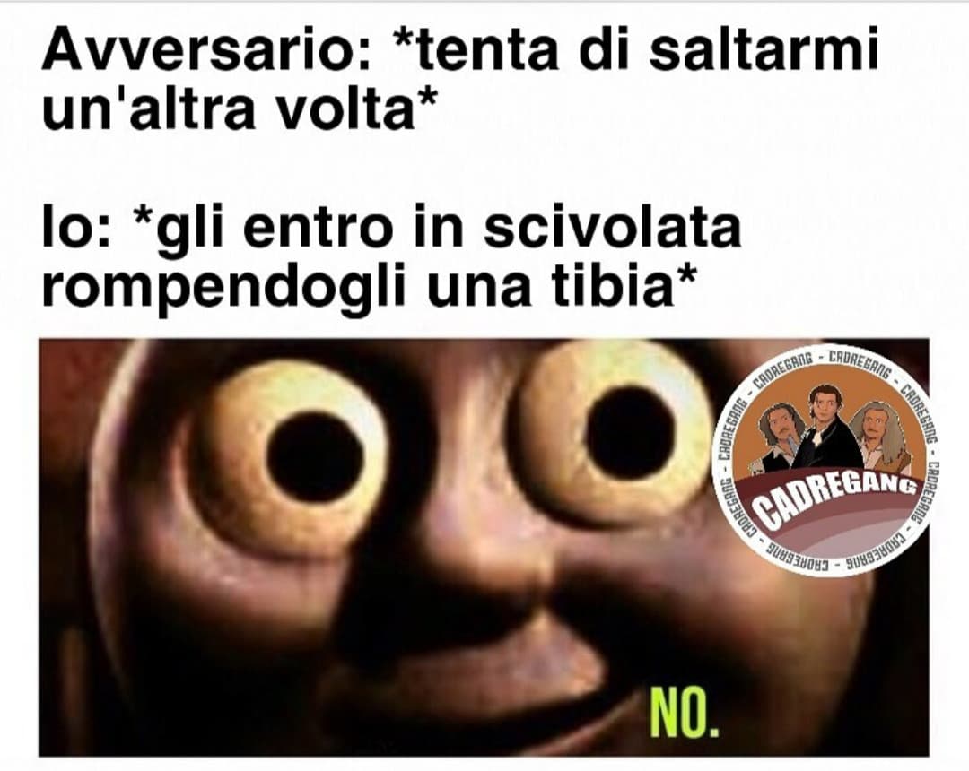 Non ci provare stronzo