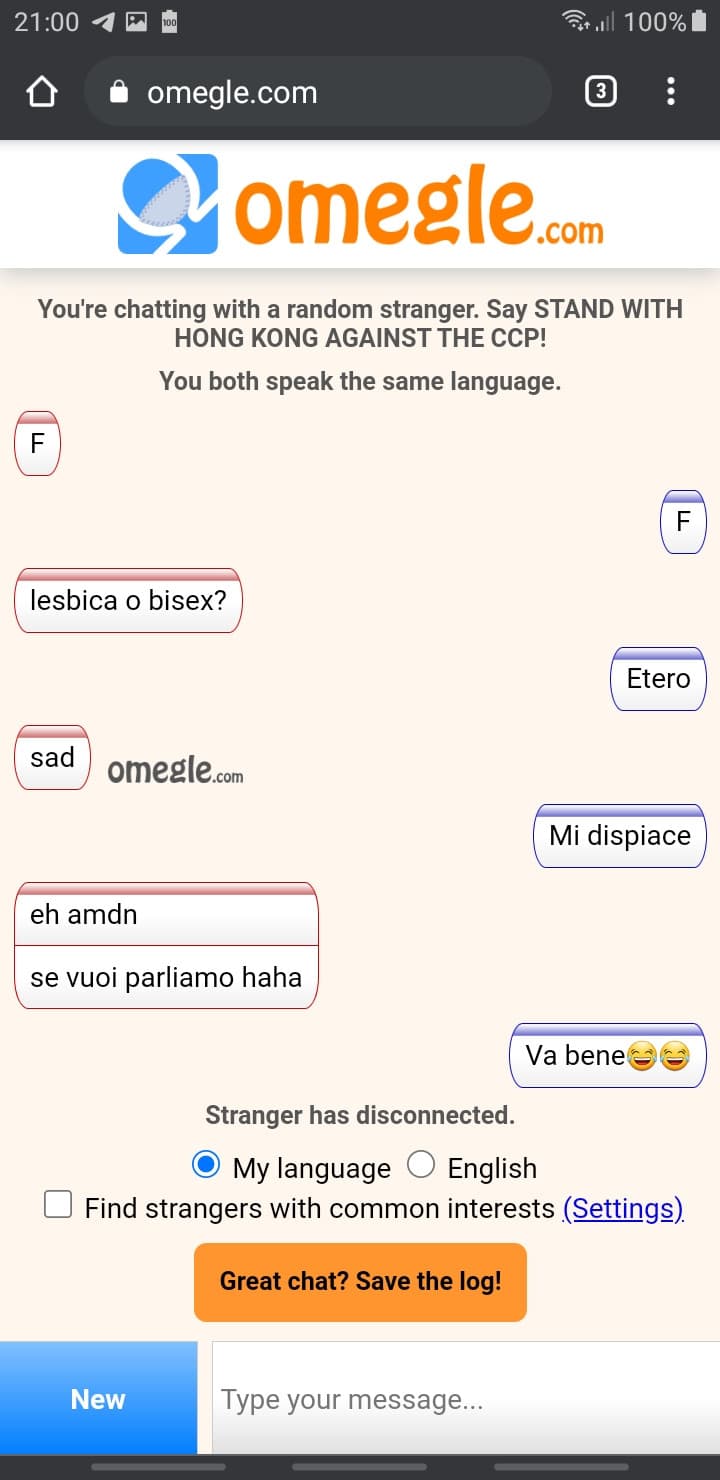 Altre perle di omegle