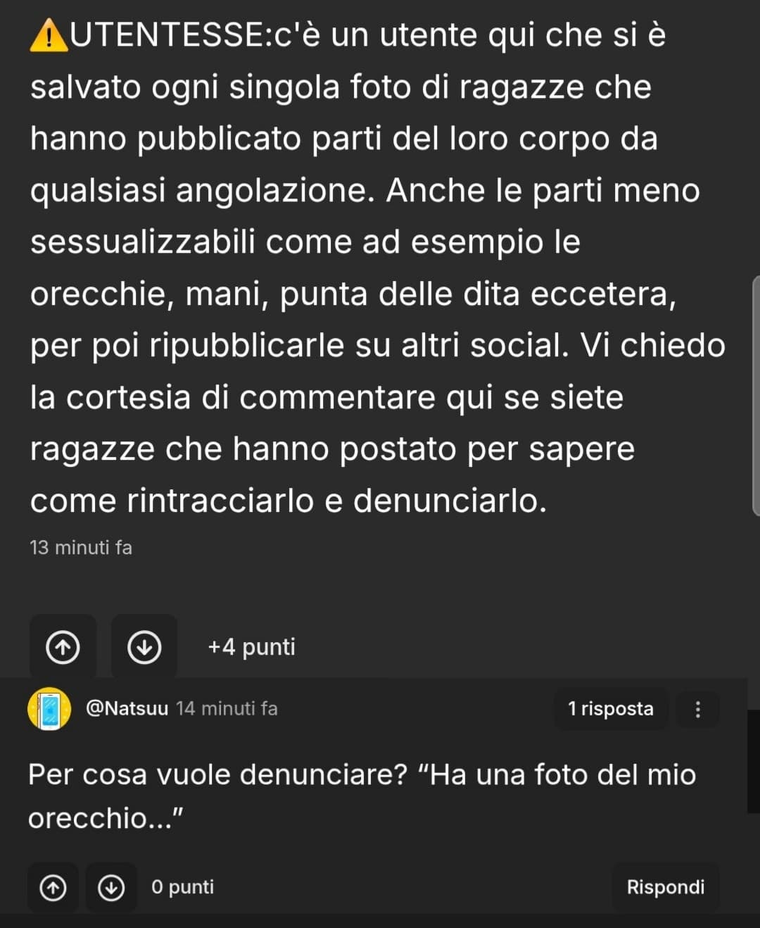 @Natsuu top rimasto, spero fosse ironico perchè non mi sembra il caso di "difendere" sta gente che fa queste cose