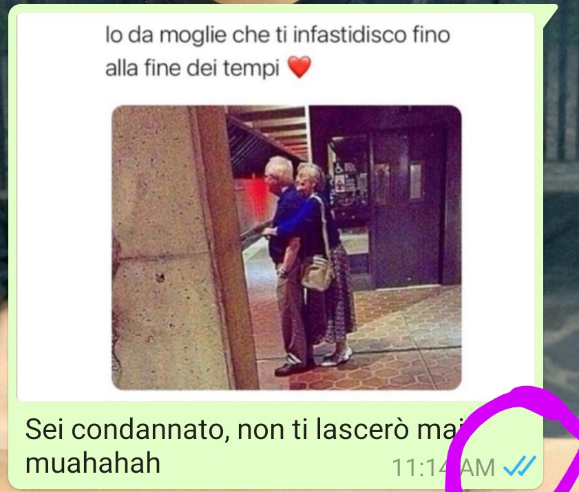 Dite che è felice?