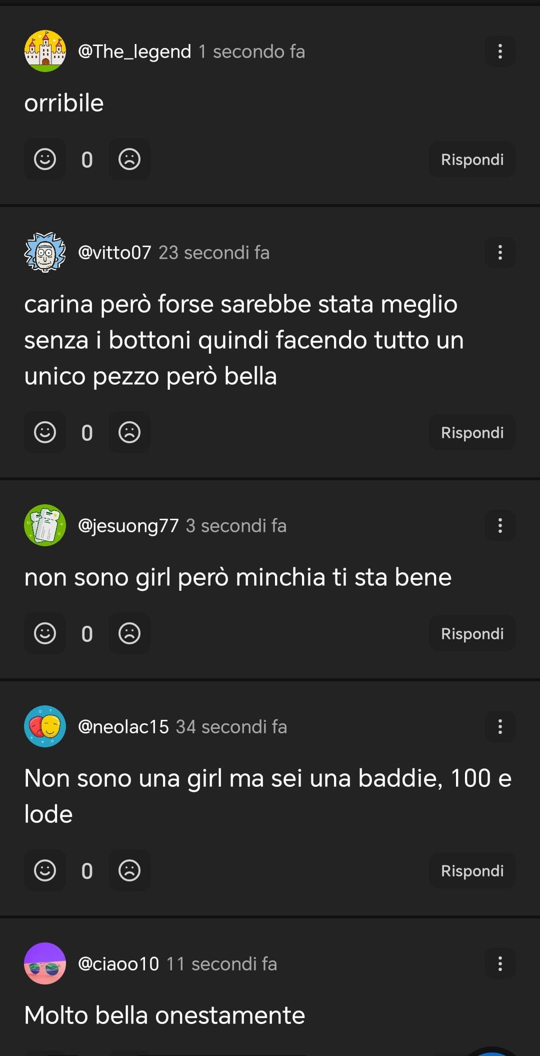 l'unico onesto e non simp