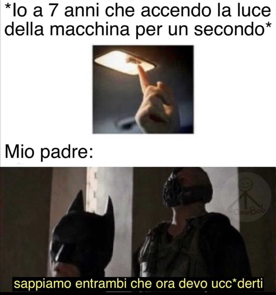 Si raga, mio padre è batman 