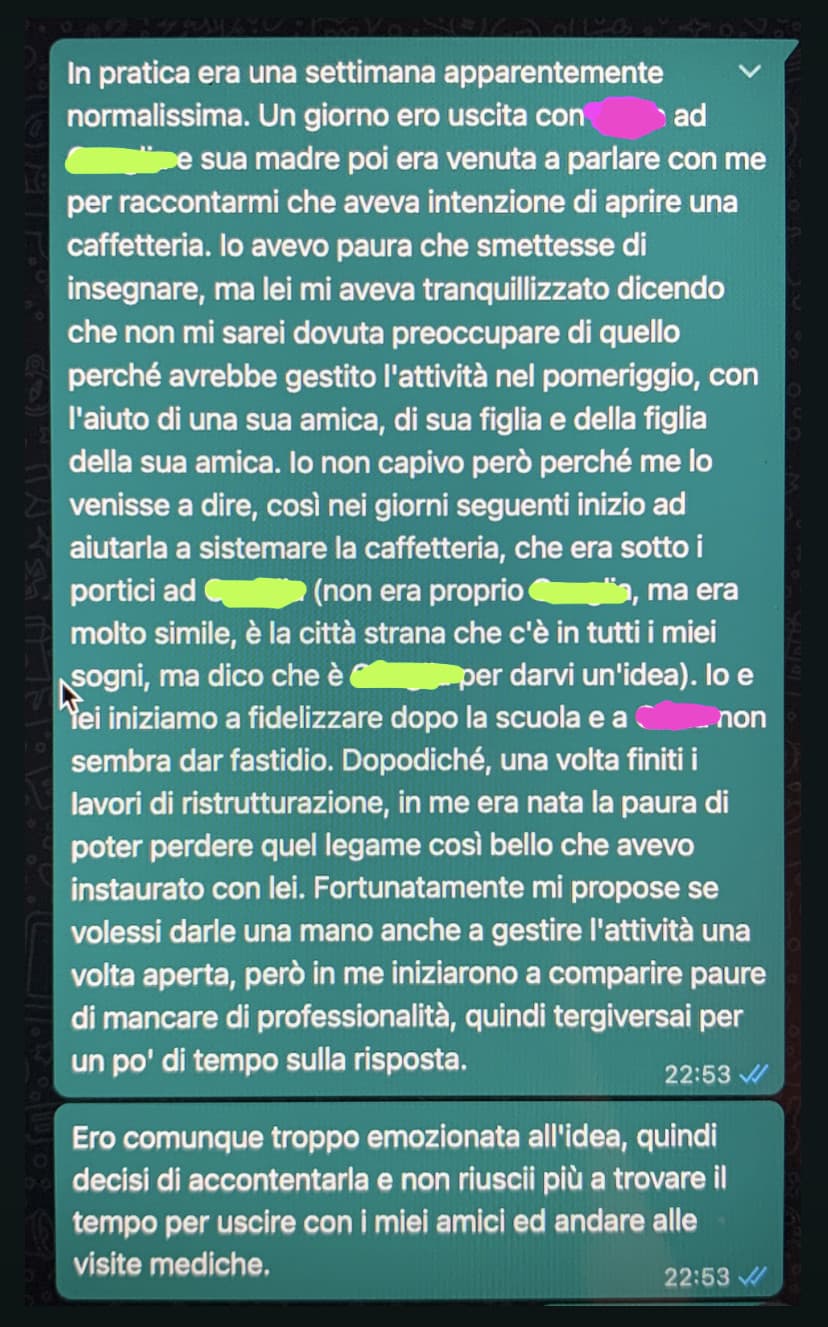 [È UN SOGNO] La madre della mia amica è la prof