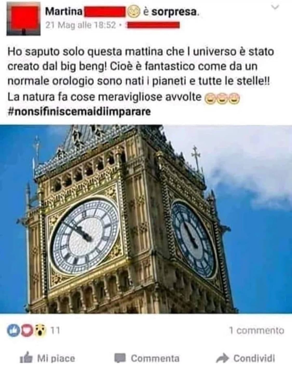 Voi lo sapevate?? io no #nonsismettemaidiimparare