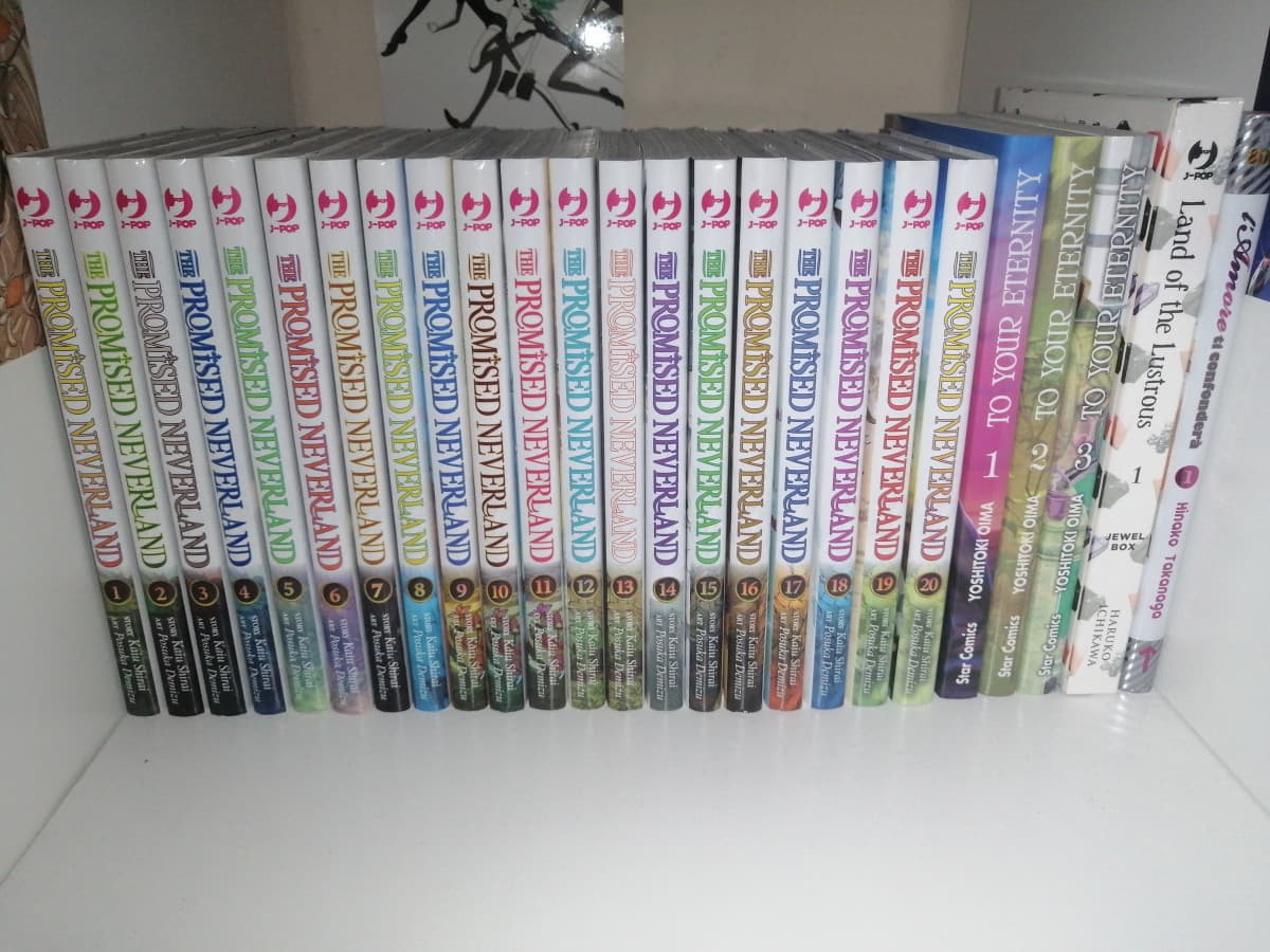 Flexo la mia collezione di manga perché si