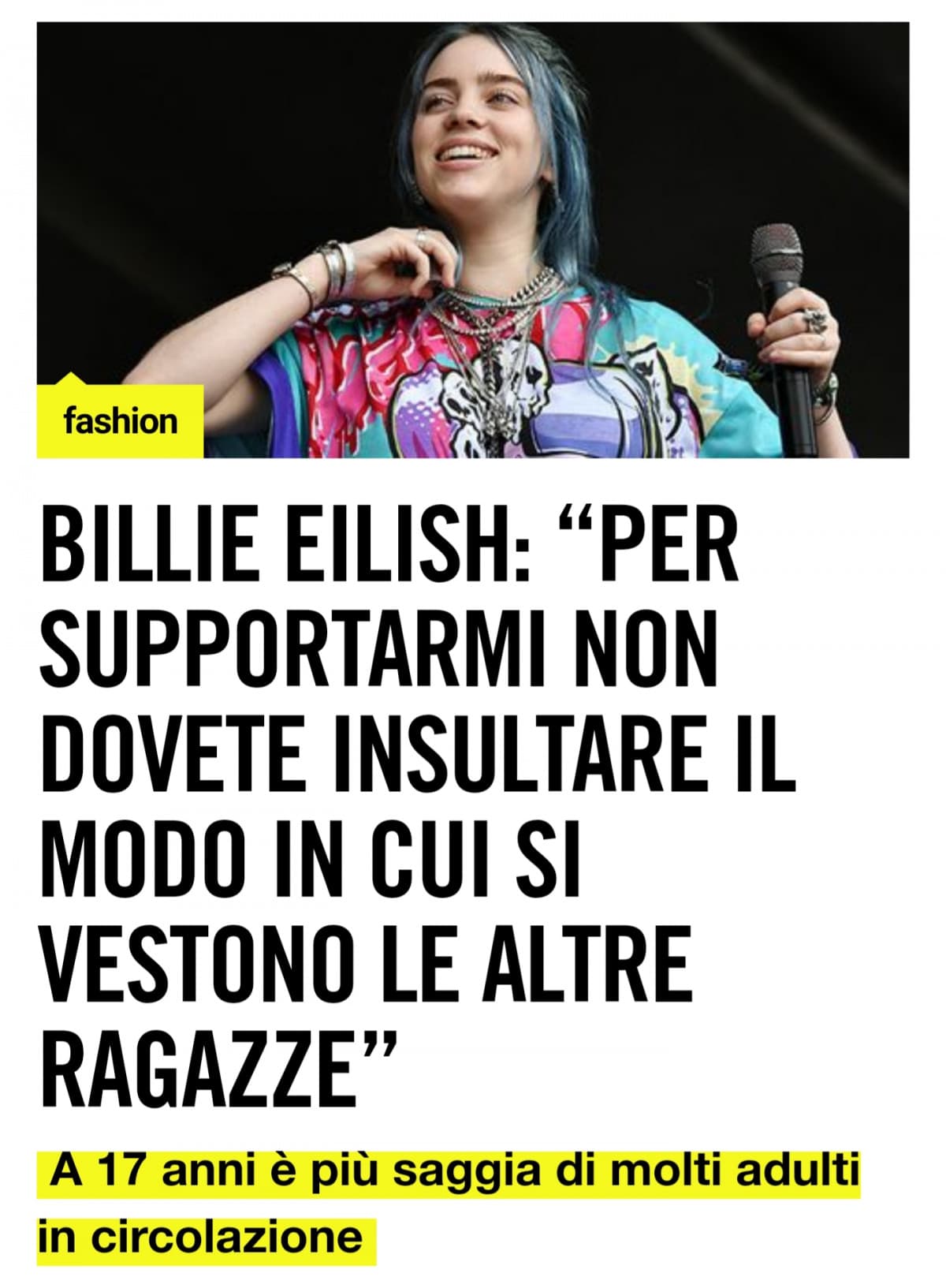 Billie Eilish > All