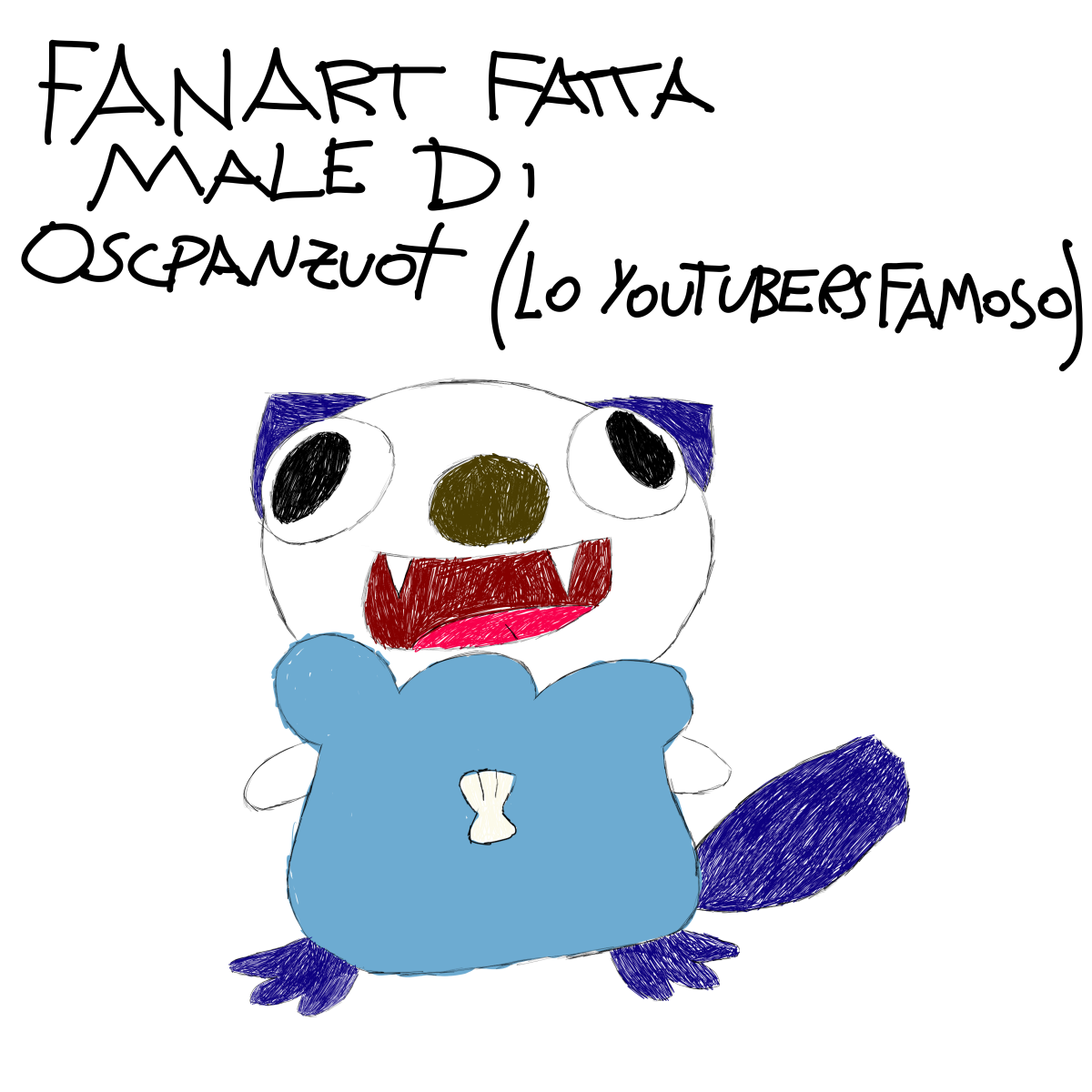 oi amori fanart di oshawott per @Sator_Arepo