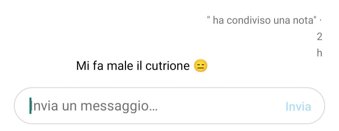 Comunque alla fine la gamba ha smesso di farmi male. È stato il dolore più intenso mai provato prima, ho quasi pianto 😀👍