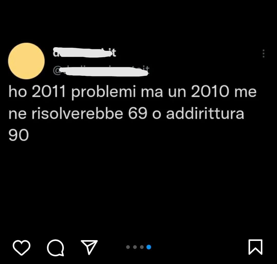 raga che cazzo sto leggendo? ma i 2011 non hanno tipo 11 anni?💀💀