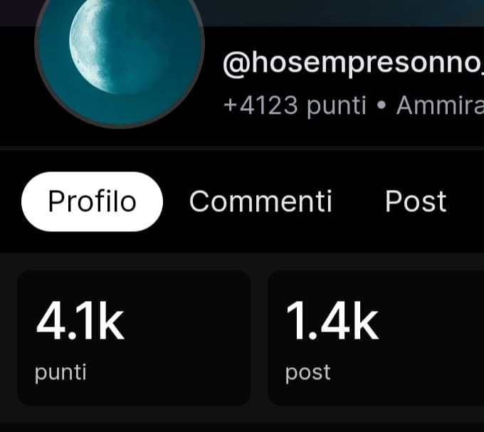 GUARDATE HO ANCHE I PUNTI E I POST COI NUMERI INVERTITI