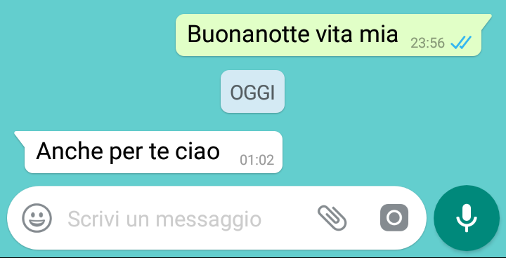 Io gli scrivo cose carine,e mia nonna mi risponde così!! Dopo si lamenta che non gli scrivo mai!! Boh??