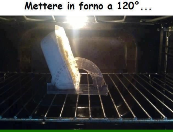 In forno a 120°