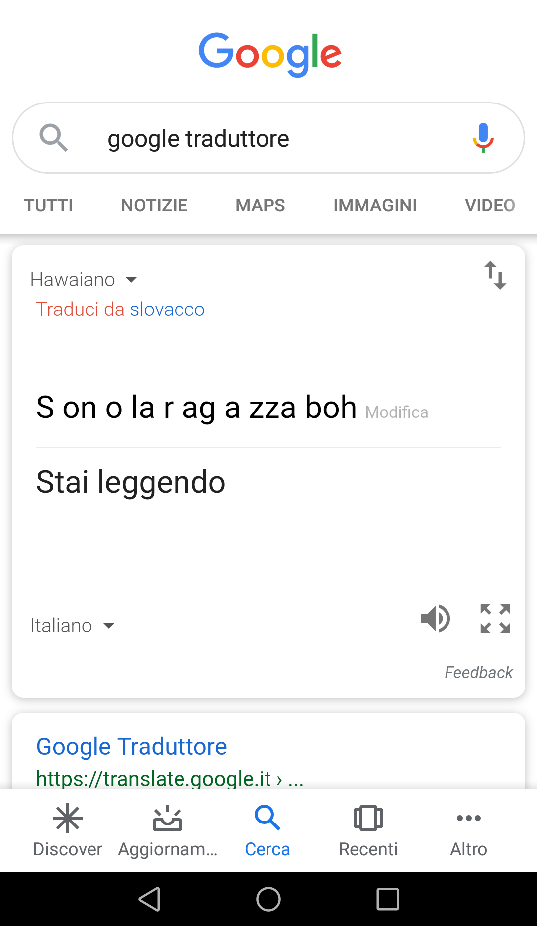 In effetti c'ha azzeccato... ??