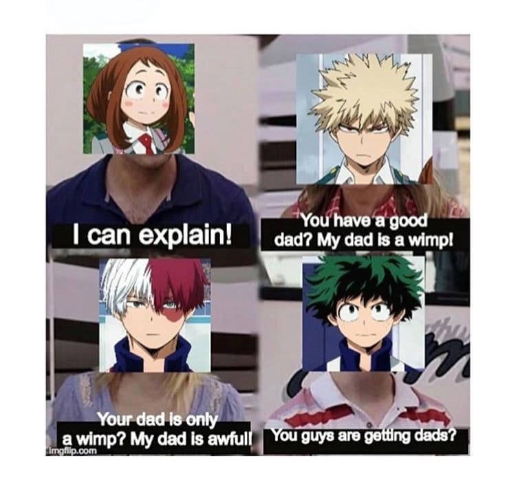 Rip papà di deku