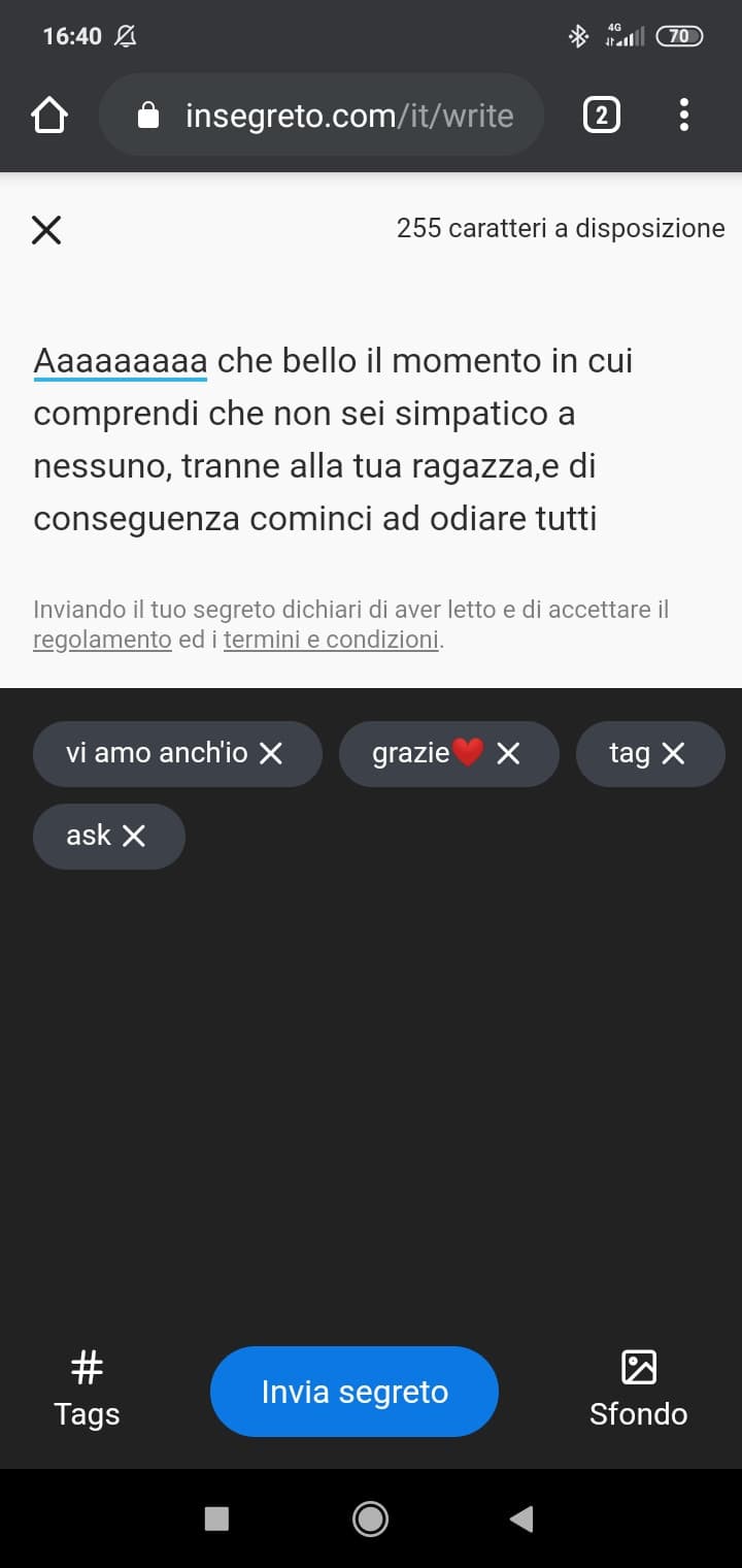 Datemi anche un solo motivo valido del perché non dovrebbe essere pubblicato.Poliziott0 stronz0